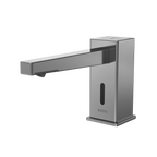 TOTO TES202AE#CP Square S Touchless Auto Foam Soap Dispenser Controller With 3 Liter Reservoir Tank And 2 Spouts - Polished Chrome