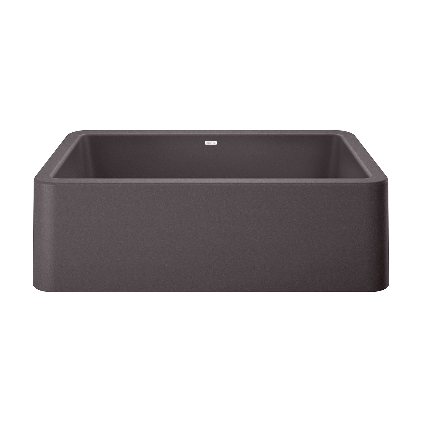 BLANCO 401985 Ikon Ikon SILGRANIT 33" Single Bowl Apron-Front Farmhouse Sink - Cinder in Cinder