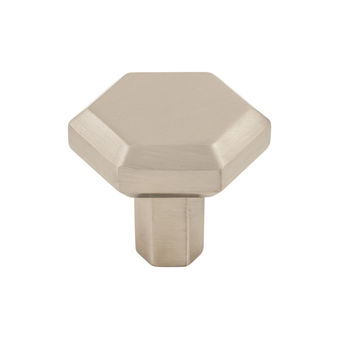 TOP KNOBS TK792BSN Lydia 1 1/4" Length Square Knob , Brushed Satin Nickel