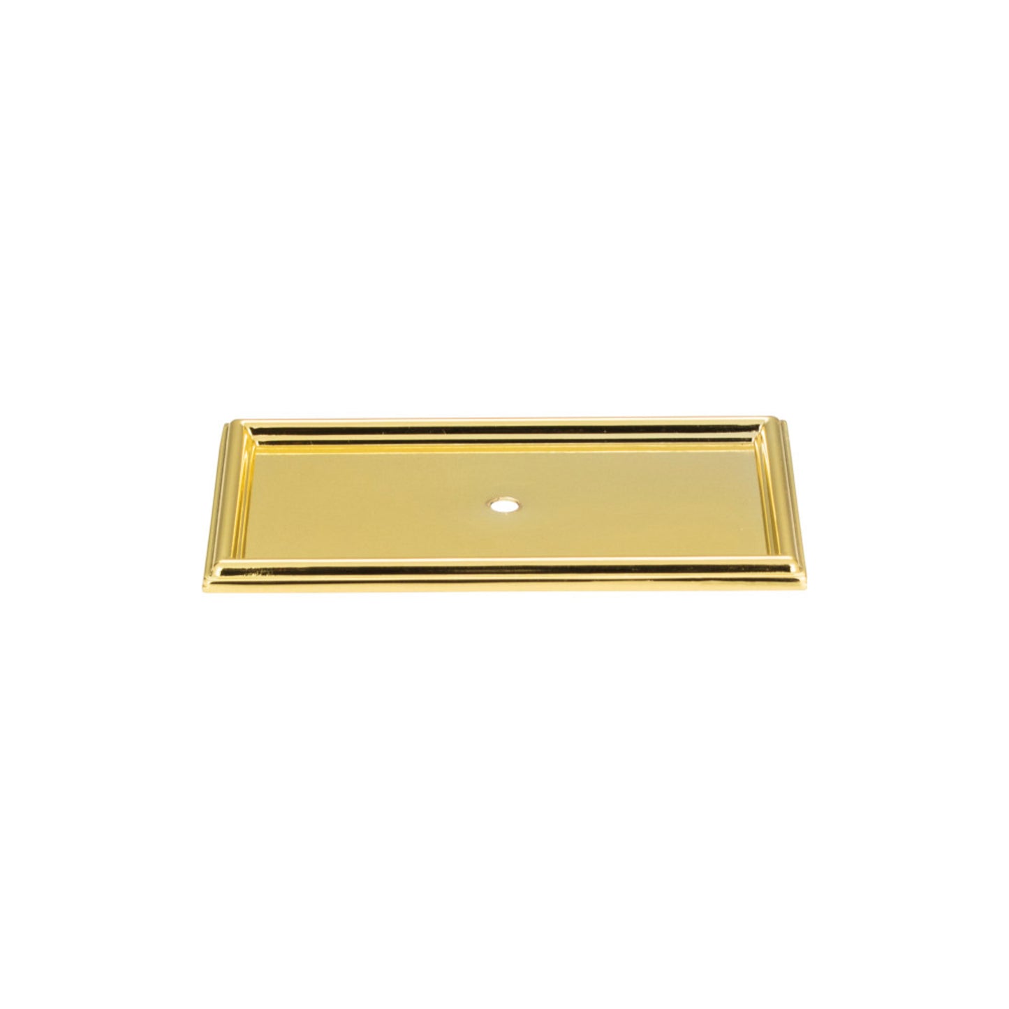 ATLAS 379-PB Campaign Rope Knob Backplate - Polished Brass