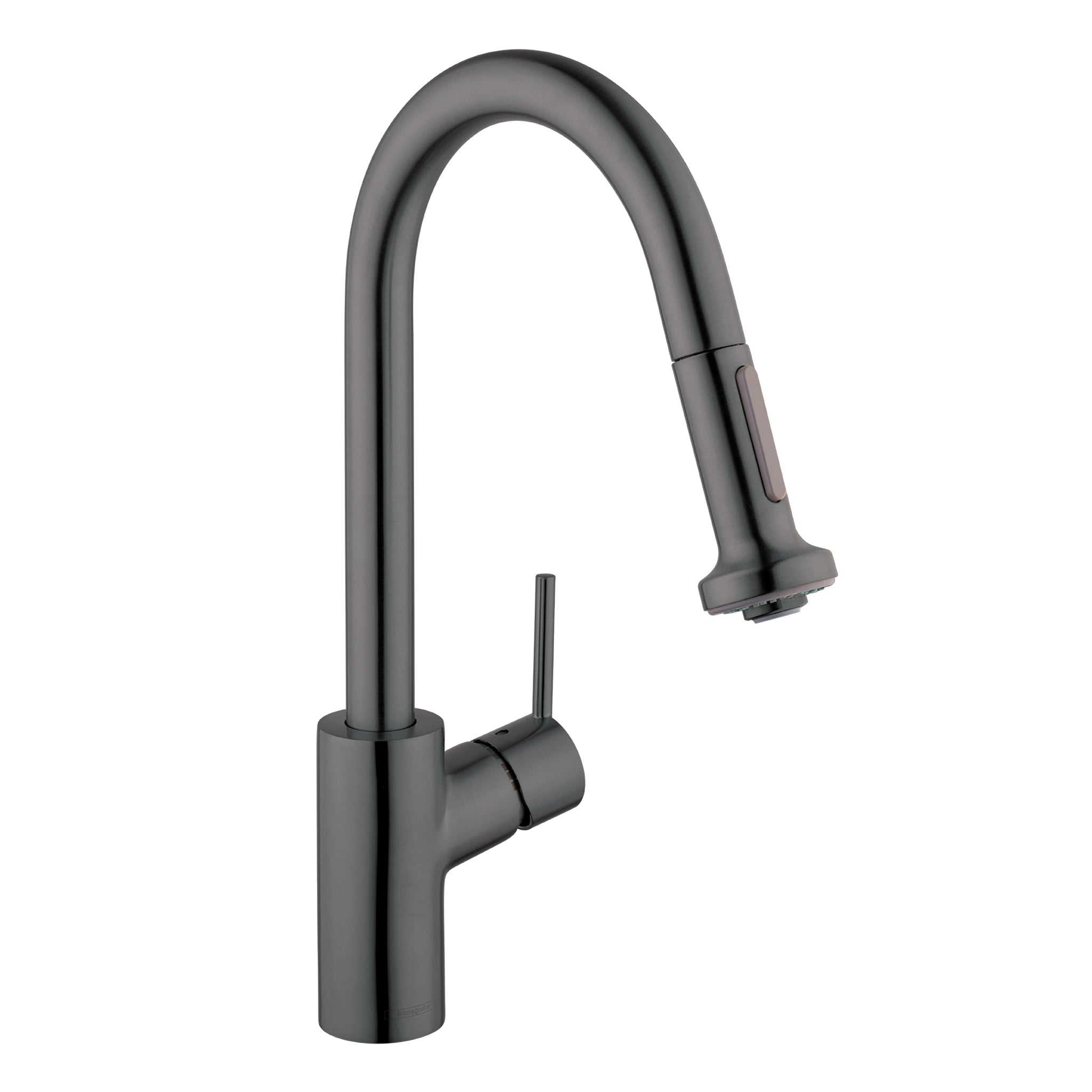 HANSGROHE 04310341 Talis S² HighArc Kitchen Faucet, 2-Spray Pull-Down, 1.5 GPM - Brushed Black Chrome