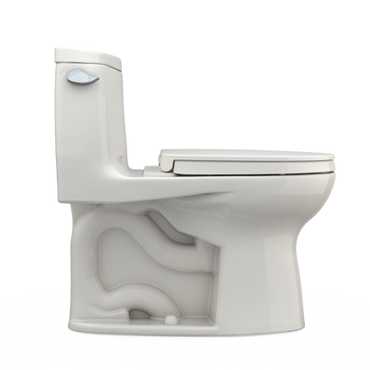 TOTO MS604124CEFG#12 Ultramax Ii One-Piece Elongated 1.28 Gpf Universal Height Toilet With Cefiontect And Ss124 Softclose Seat - Sedona Beige