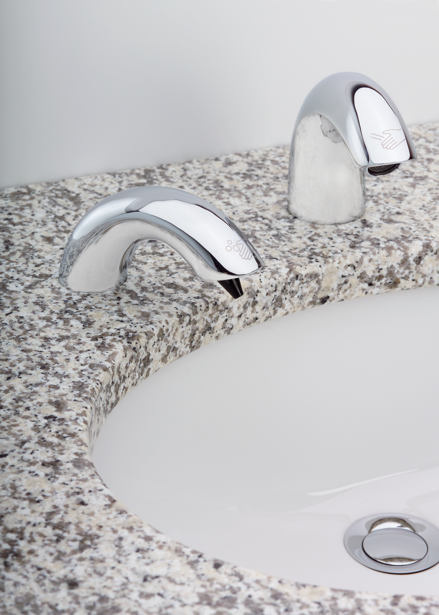 TOTO TES205AA#CP Touchless Auto Sensor Soap Dispenser Controller With 3 Liter Reservoir - Polished Chrome