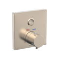 TOTO TBV02405U#BN Square Thermostatic Mixing Valve With One-Function Shower Trim - Brushed Nickel