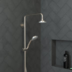 HANSGROHE 04073820 Croma 100 Handshower E 3-Jet, 2.5 GPM - Brushed Nickel