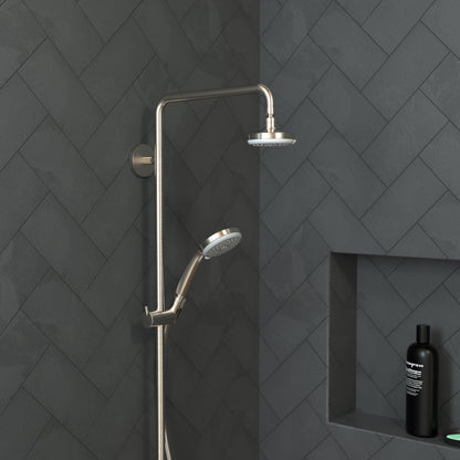 HANSGROHE 04073820 Croma 100 Handshower E 3-Jet, 2.5 GPM - Brushed Nickel