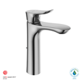 TOTO TLG01304U#BN Go 1.2 Gpm Single Handle Semi-Vessel Bathroom Sink Faucet With Comfort Glide Technology - Brushed Nickel
