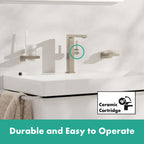 HANSGROHE 73072821 Tecturis E Single-Hole Fine 240, 1.2 GPM - Brushed Nickel