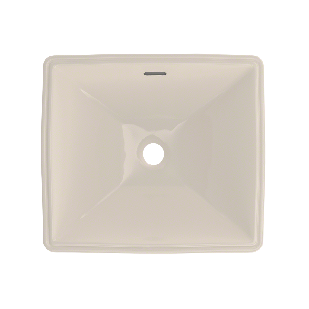 TOTO LT624G#12 Legato Rectangular Undermount Bathroom Sink With Cefiontect - Sedona Beige