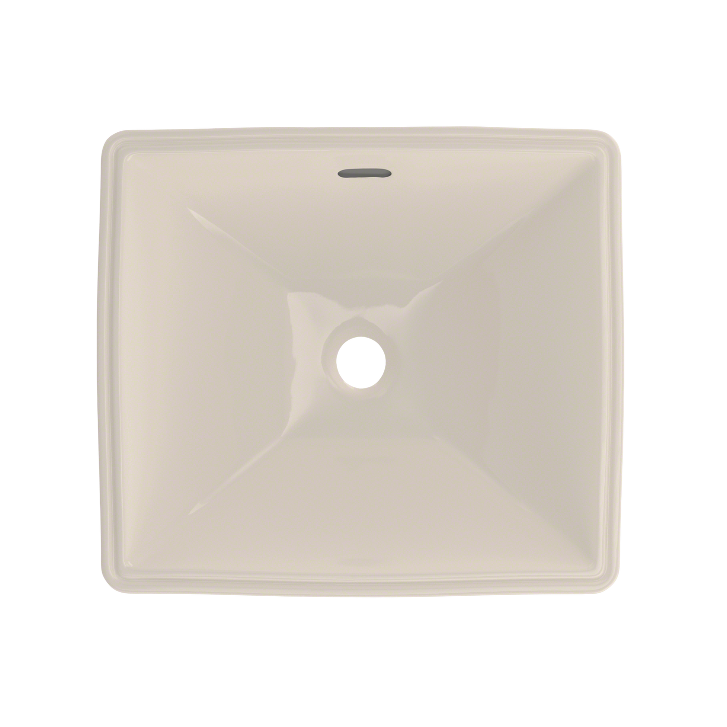 TOTO LT624G#12 Legato Rectangular Undermount Bathroom Sink With Cefiontect - Sedona Beige