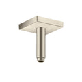 AXOR 26437821 ShowerSolutions Extension Pipe for Ceiling Mount Square, 4" - Brushed Nickel