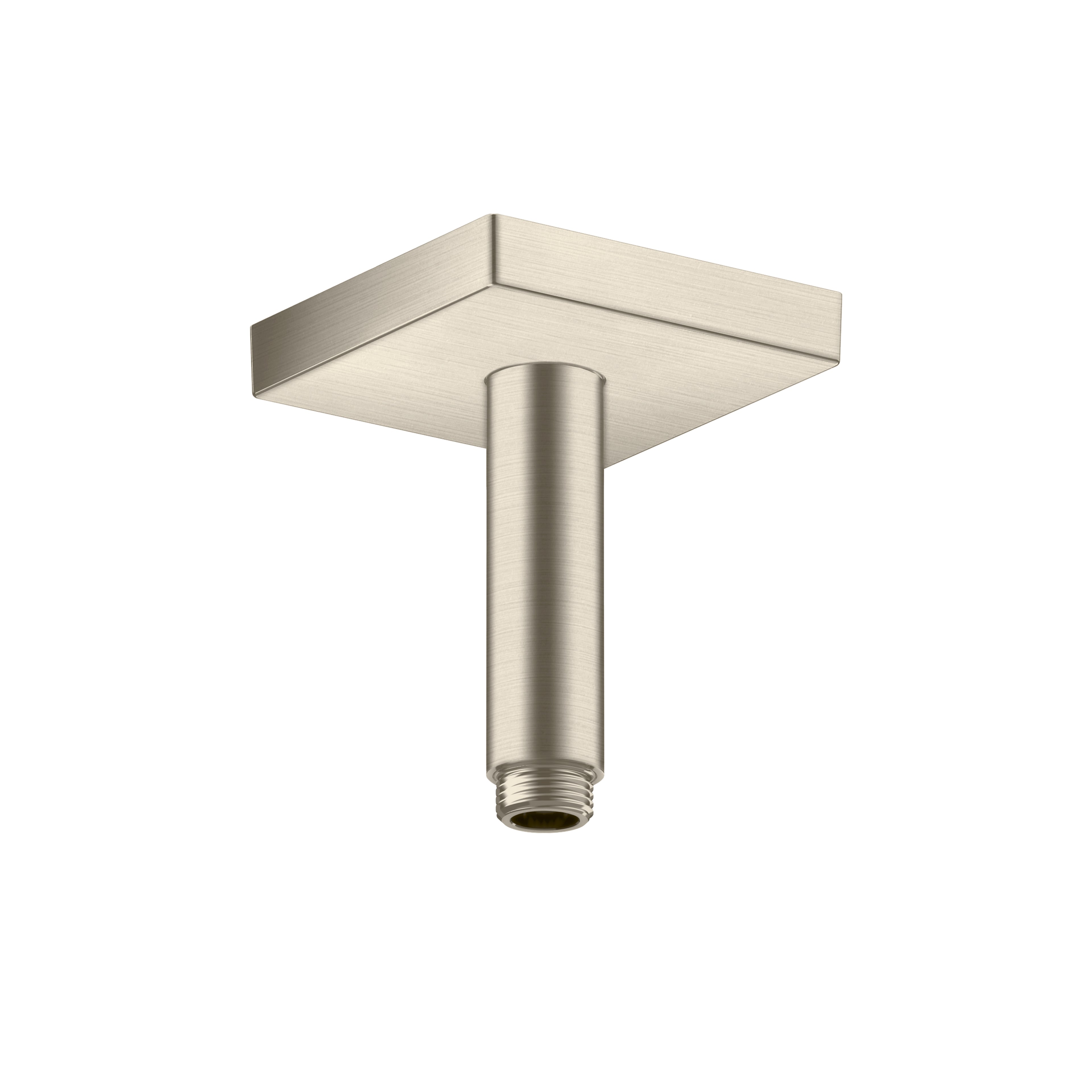 AXOR 26437821 ShowerSolutions Extension Pipe for Ceiling Mount Square, 4" - Brushed Nickel