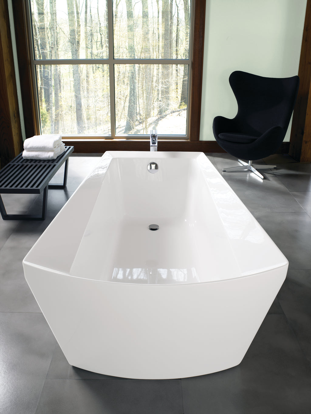 TOTO ABF964N#01DCP Acrylic Soiree Freestanding Soaker - Cotton White