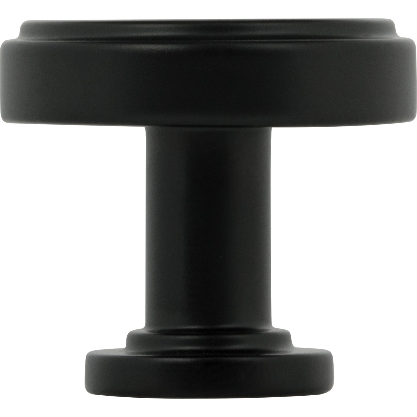 JEFFREY ALEXANDER 171MB Richard 1-1/4" Diameter Round Knob - Matte Black