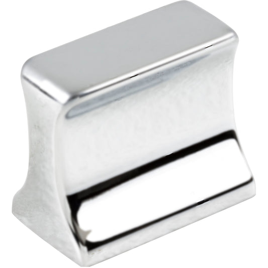 JEFFREY ALEXANDER 752-19PC Sullivan 19 mm Center to Center Rectangle Knob - Polished Chrome