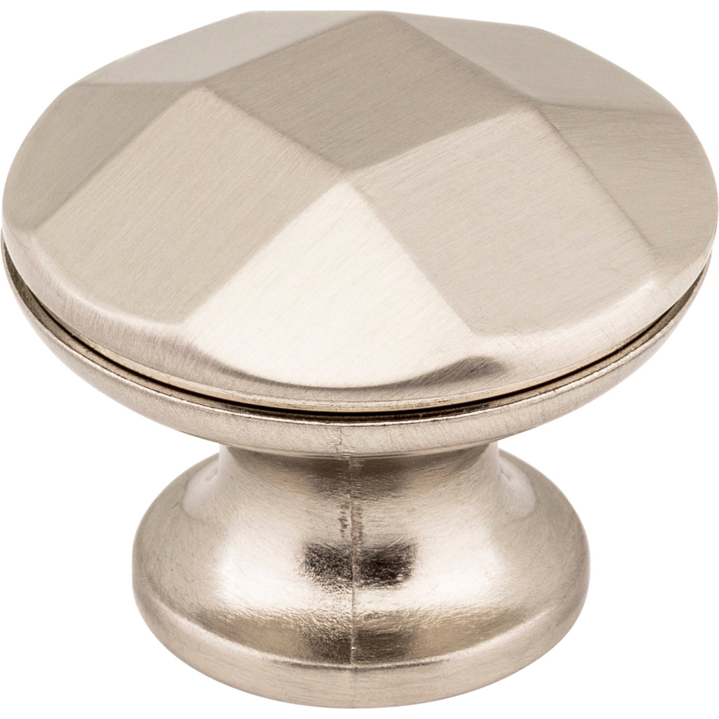 ELEMENTS 423SN Drake 1-3/16" Diameter Mushroom Knob , Satin Nickel