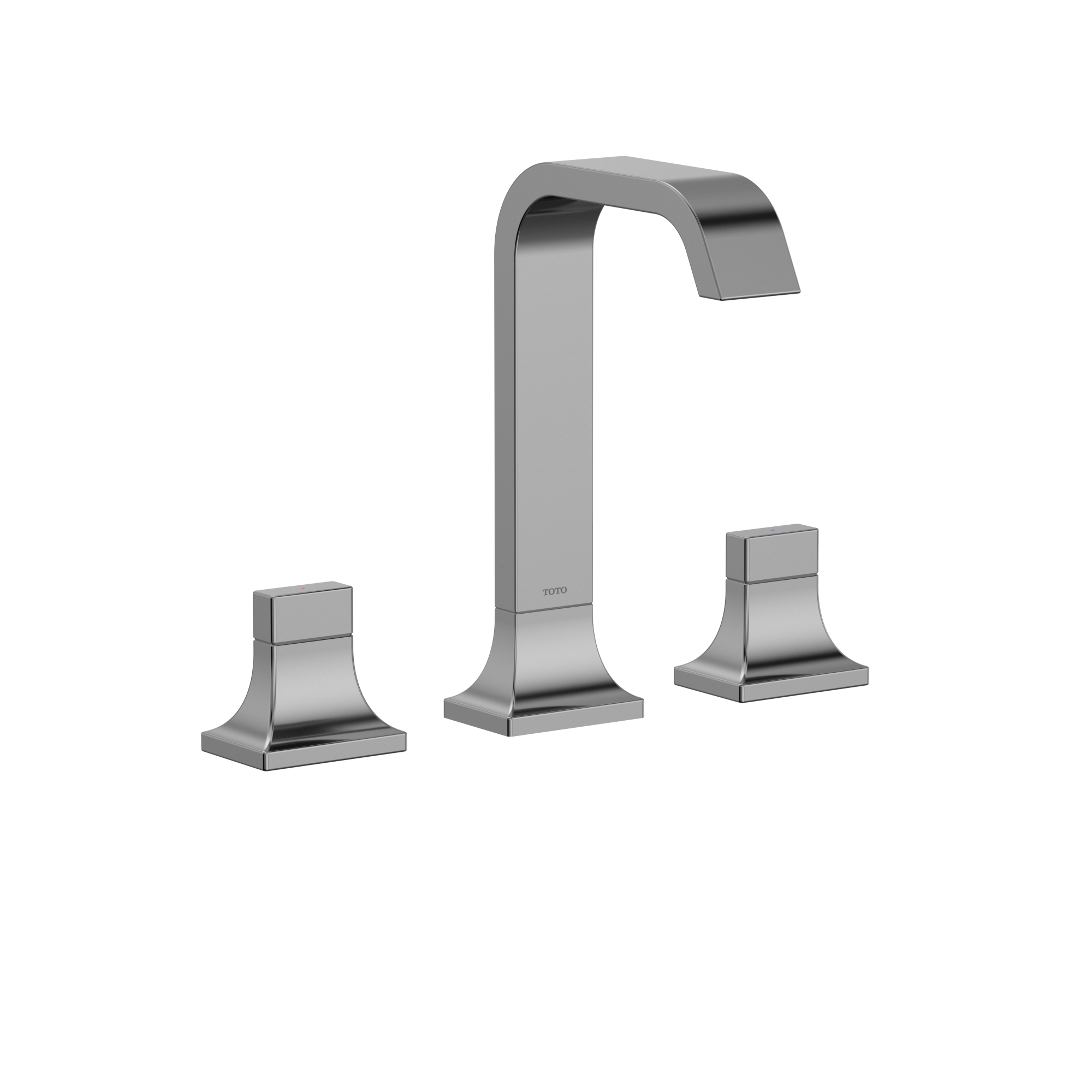 TOTO TLG08201U#CP Gc 1.2 Gpm Two Handle Widespread Bathroom Sink Faucet - Polished Chrome