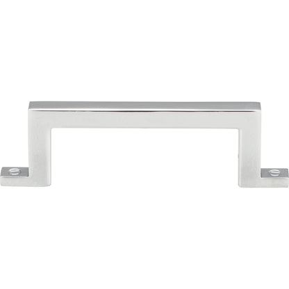 ATLAS 384-CH Campaign 3" Center to Center Bar Pull - Polished Chrome