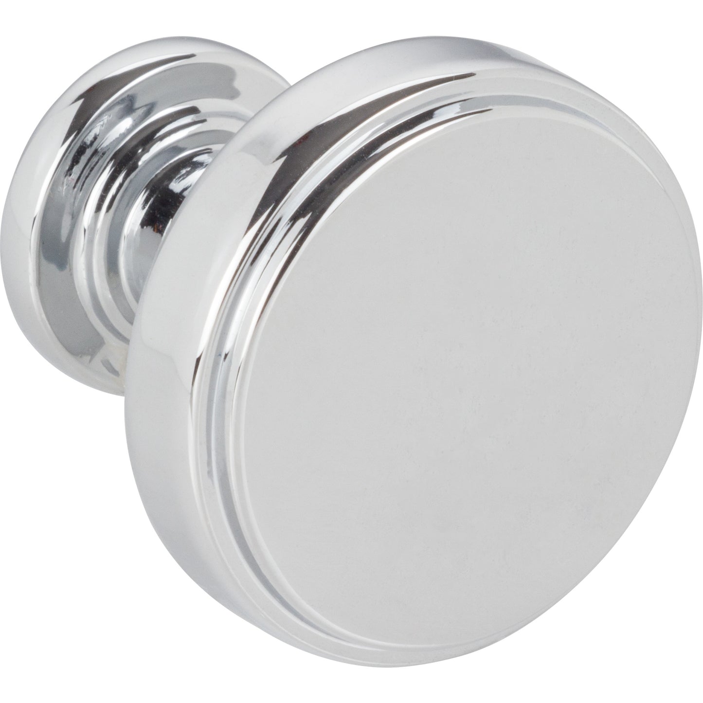 JEFFREY ALEXANDER 171PC Richard 1-1/4" Diameter Round Knob - Polished Chrome
