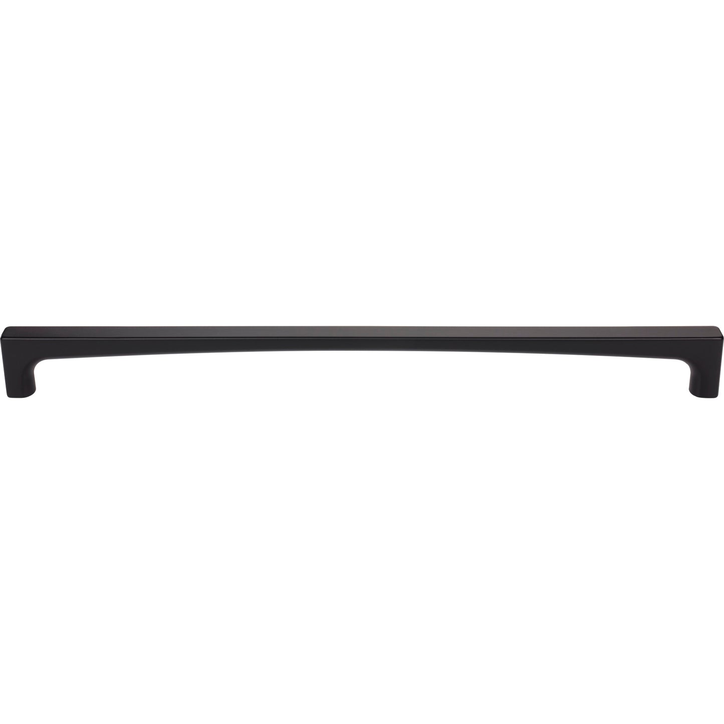 TOP KNOBS TK1019BLK Riverside 18" Center to Center Appliance Pull - Flat Black