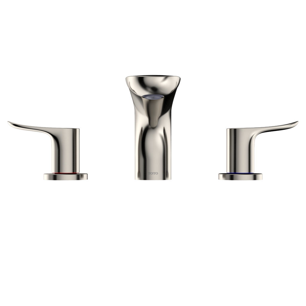 TOTO TBG01201U#PN Go Two-Handle Deck-Mount Roman Tub Filler Trim - Polished Nickel