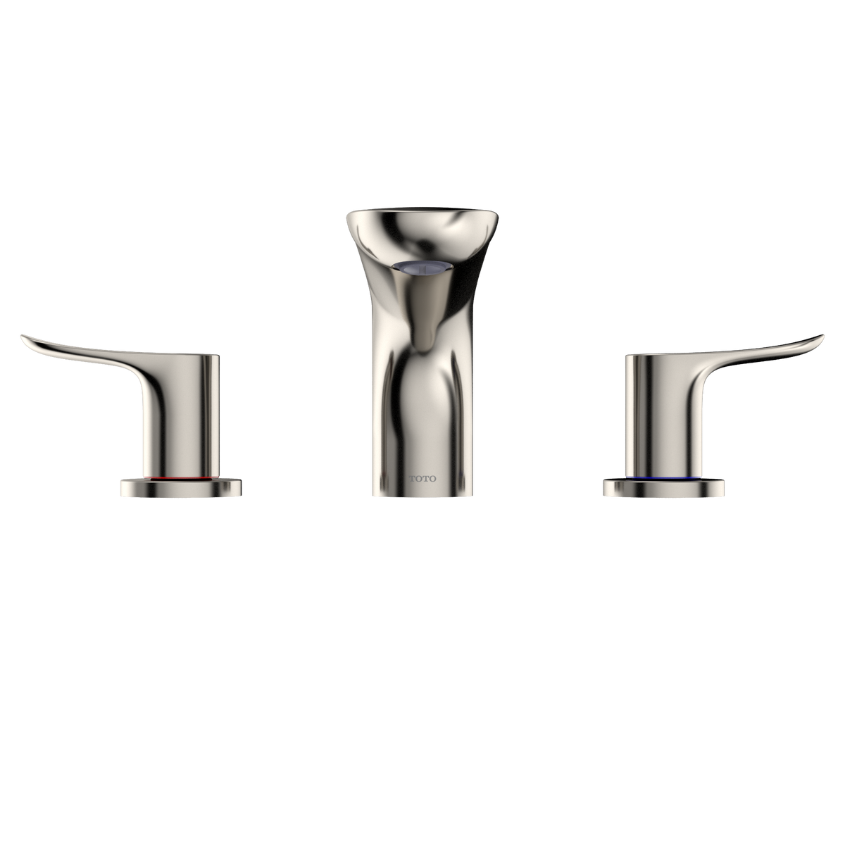 TOTO TBG01201U#PN Go Two-Handle Deck-Mount Roman Tub Filler Trim - Polished Nickel