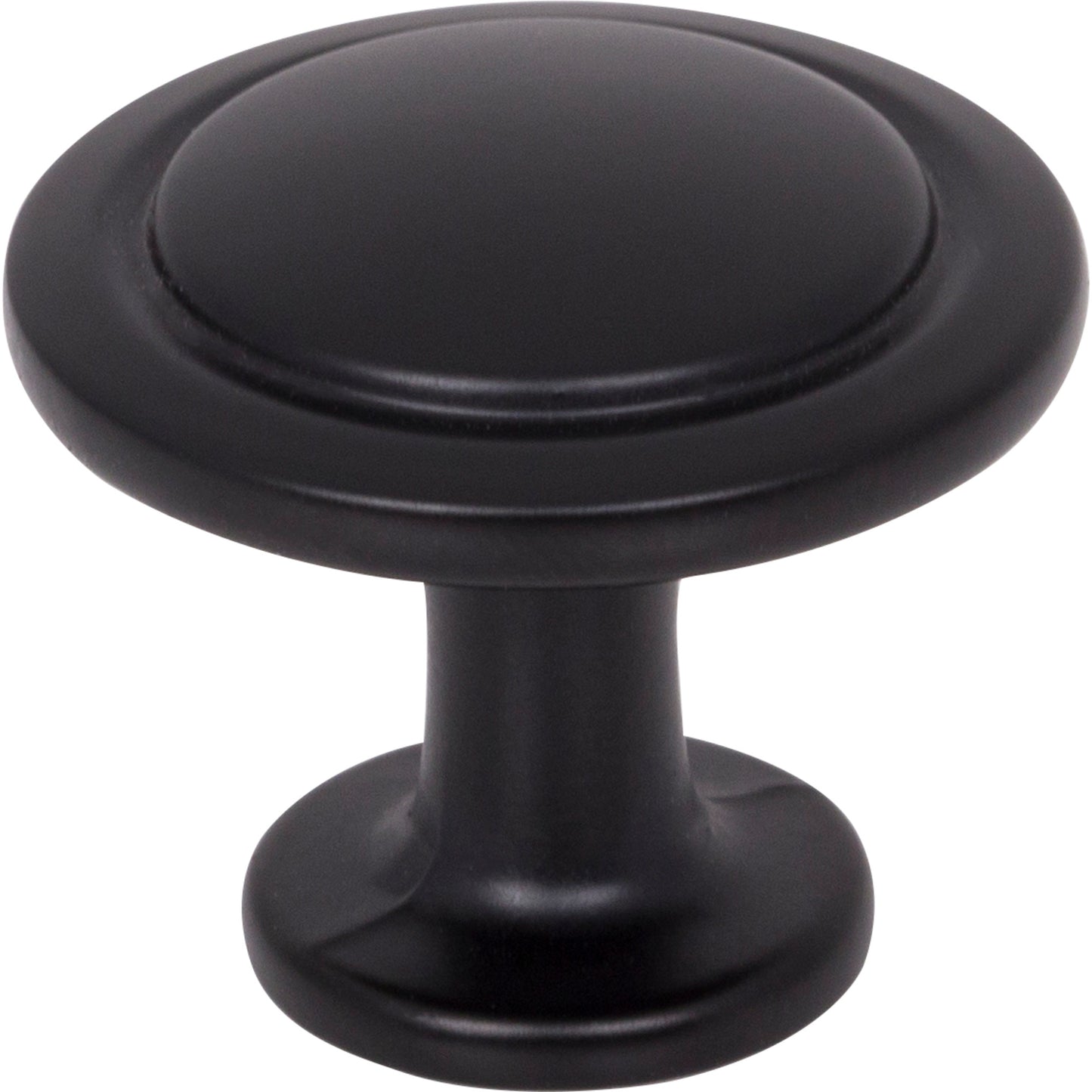 ELEMENTS 3960-MB Gatsby 1-1/4" Diameter Mushroom Knob - Matte Black