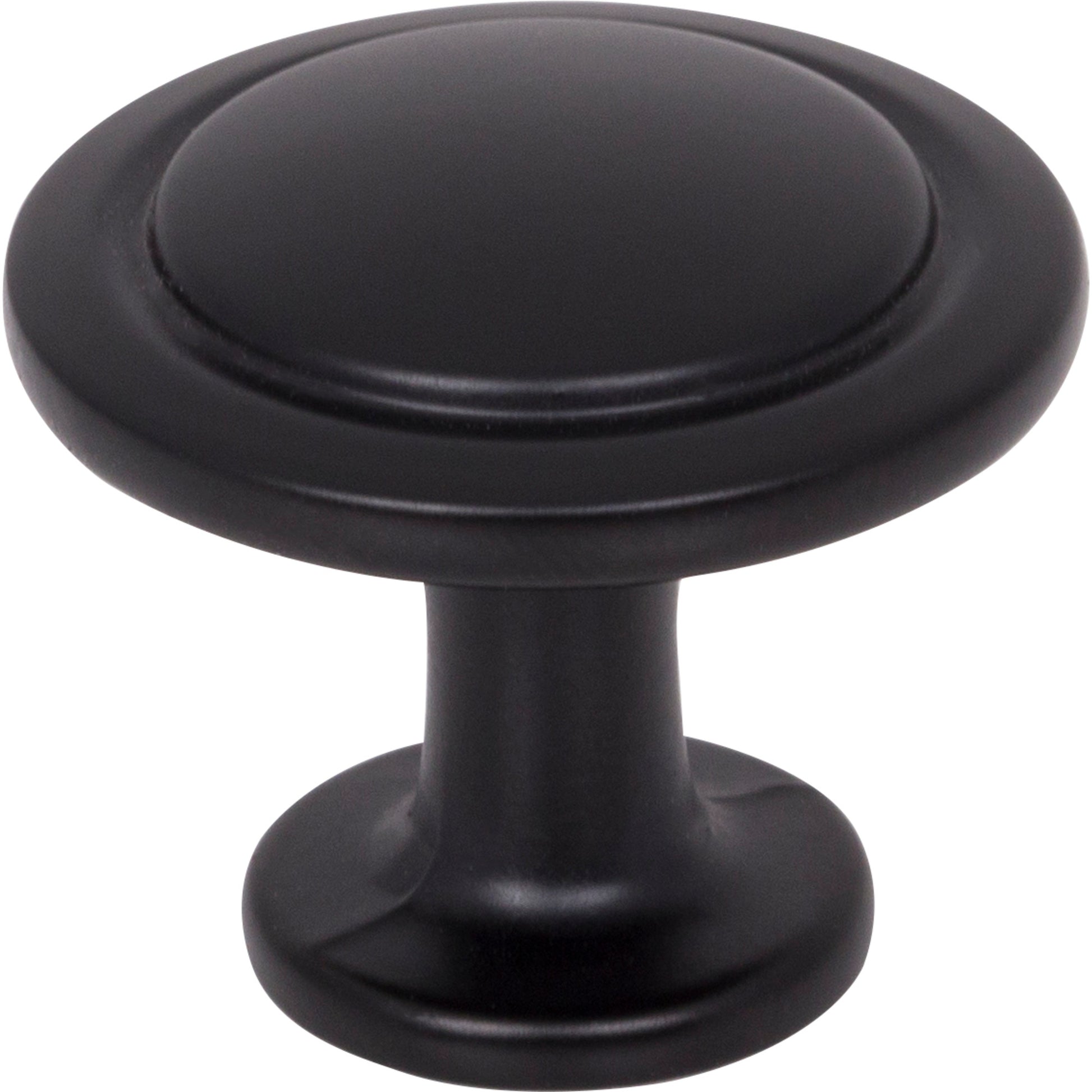 ELEMENTS 3960-MB Gatsby 1-1/4" Diameter Mushroom Knob - Matte Black
