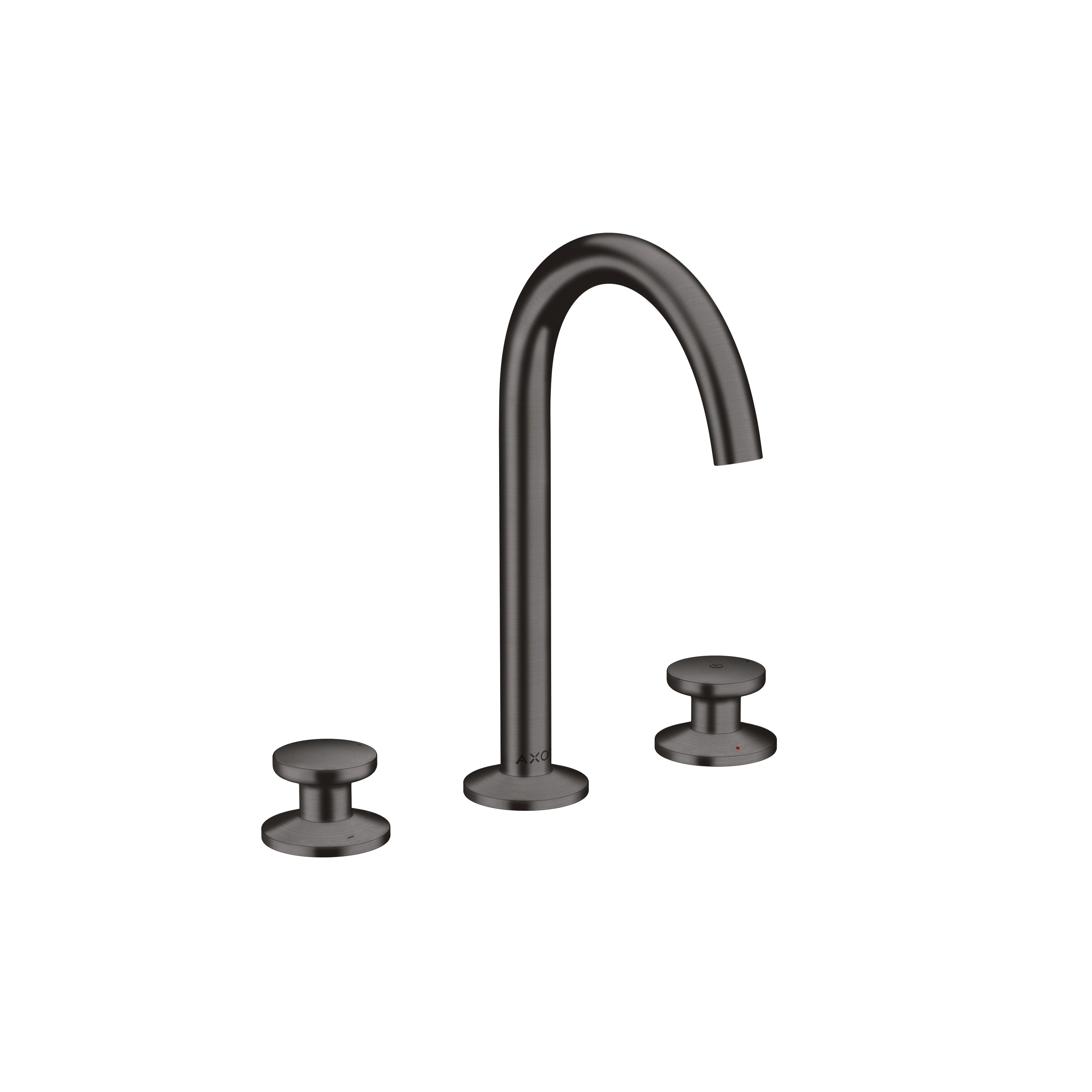 AXOR 48070341 ONE Widespread Faucet Select 170, 1.2 GPM - Brushed Black Chrome