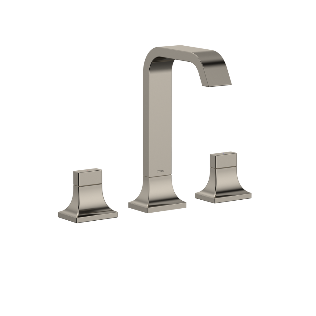 TOTO TLG08201U#PN Gc 1.2 Gpm Two Handle Widespread Bathroom Sink Faucet - Polished Nickel