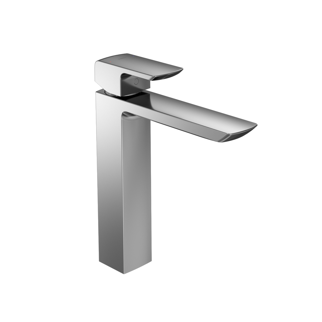 TOTO TLG02307U#CP Gr 1.2 Gpm Single Handle Vessel Bathroom Sink Faucet With Comfort Glide Technology - Polished Chrome