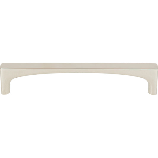 TOP KNOBS TK1013PN Riverside 5 1/16" Center to Center Bar Pull - Polished Nickel