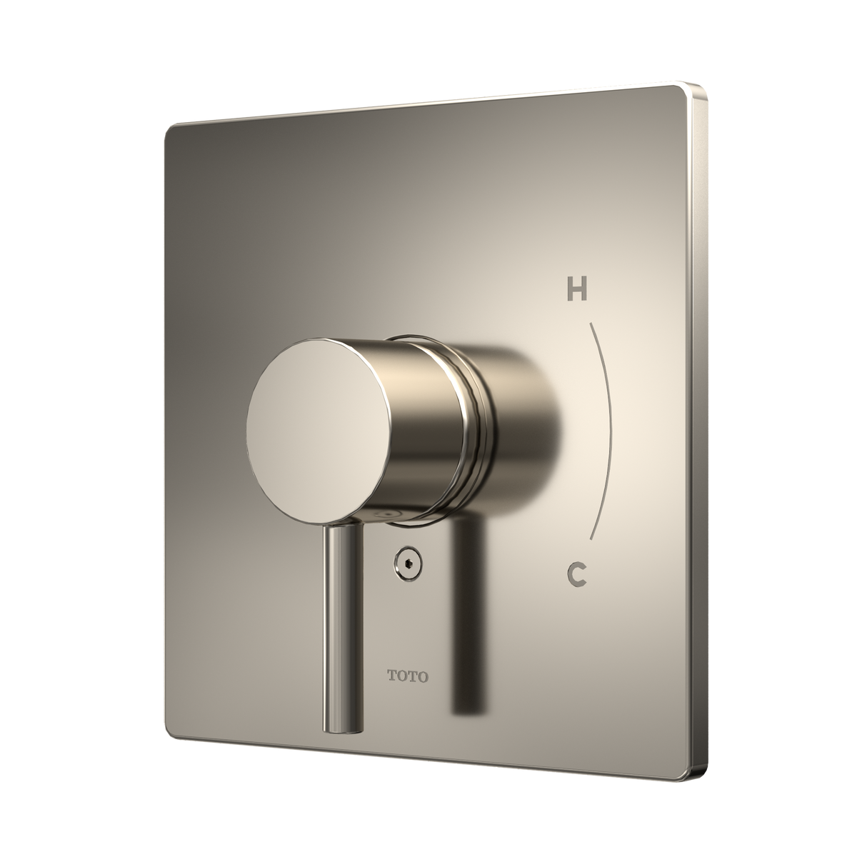 TOTO TBV02801U#PN Square Pressure Balance Valve Shower Trim - Polished Nickel