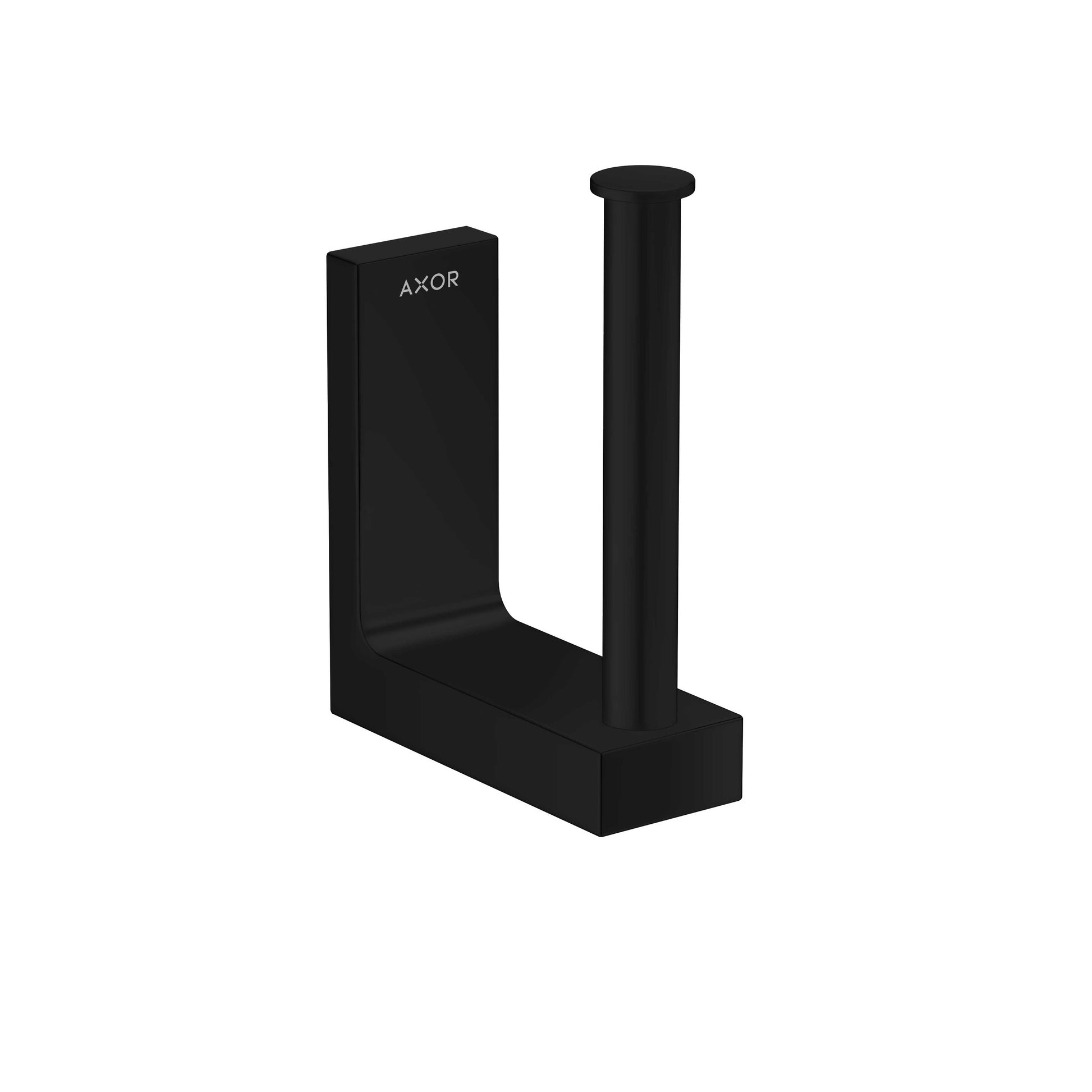 AXOR Universal Rectangular  Spare Roll Holder in Matte Black