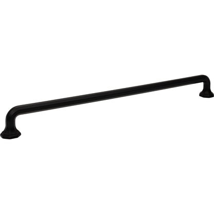 ATLAS 451-BL Elizabeth 18" Center to Center Appliance Pull - Matte Black