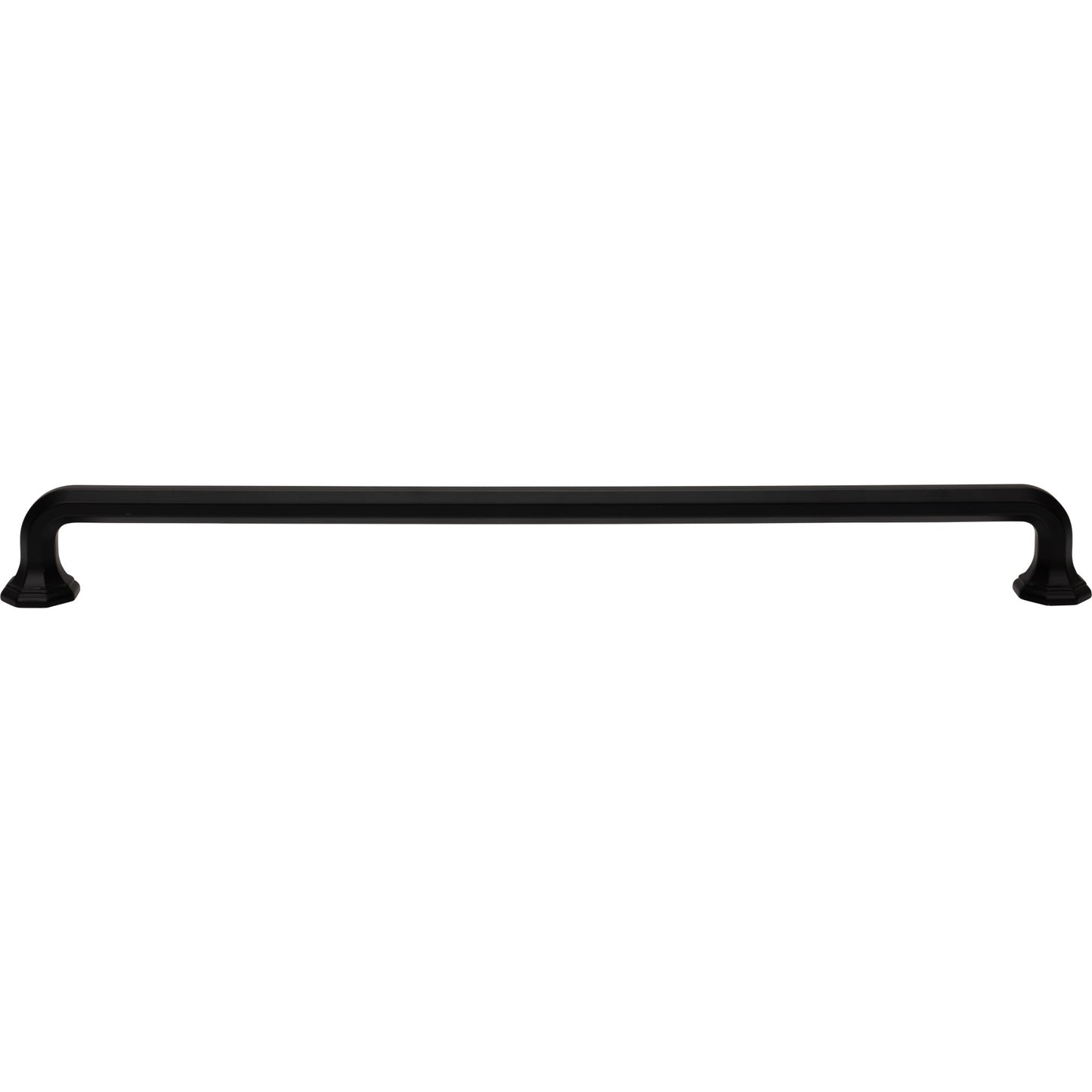 ATLAS 451-BL Elizabeth 18" Center to Center Appliance Pull - Matte Black