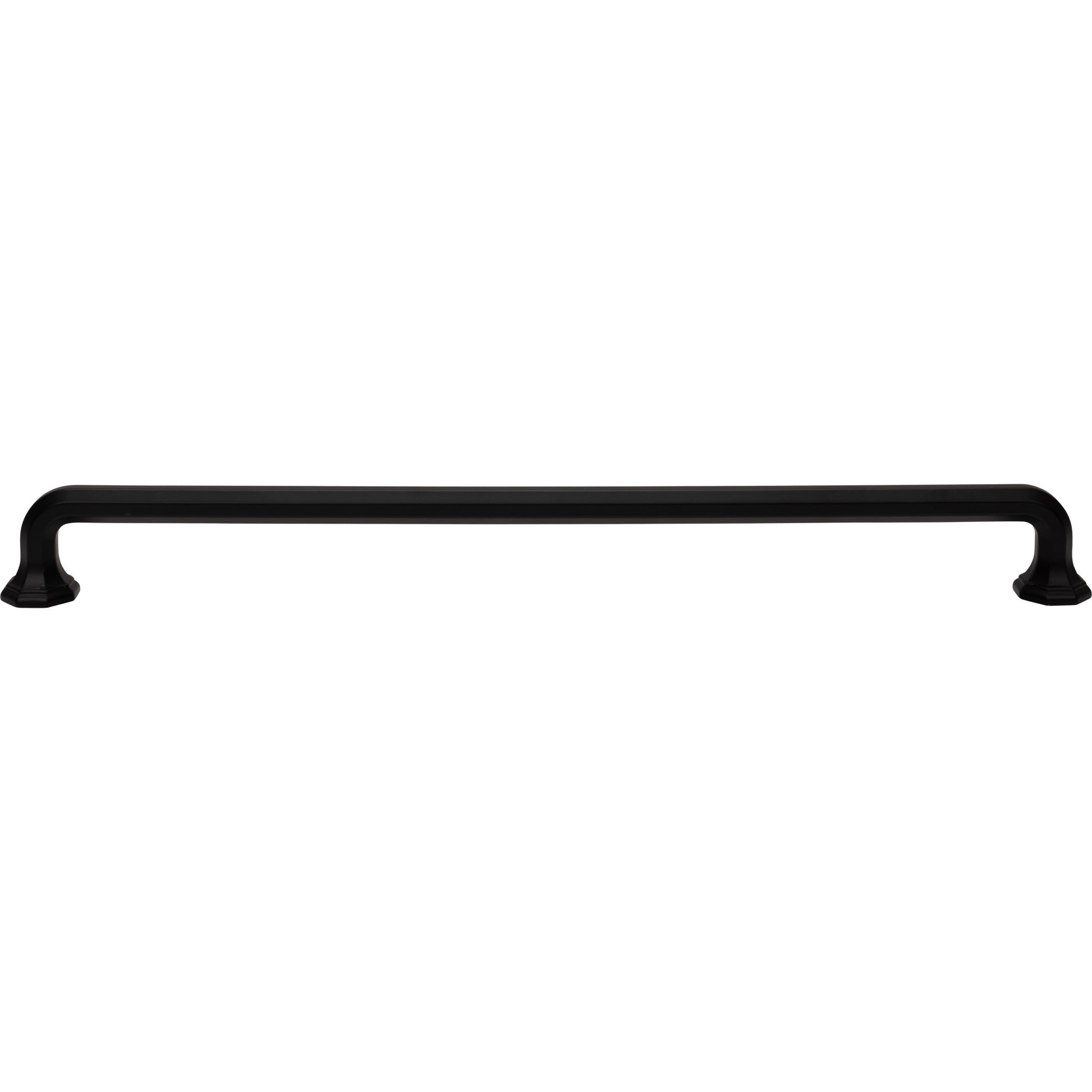 ATLAS 451-BL Elizabeth 18" Center to Center Appliance Pull - Matte Black
