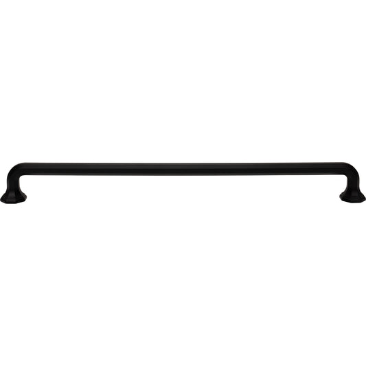 ATLAS 451-BL Elizabeth 18" Center to Center Appliance Pull - Matte Black