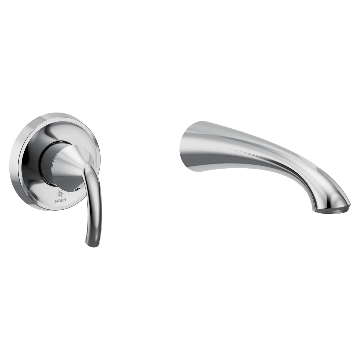 MOEN WT371 Glyde Wall Mount Tub Filler Trim - Chrome
