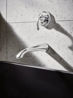 MOEN WT371 Glyde Wall Mount Tub Filler Trim - Chrome