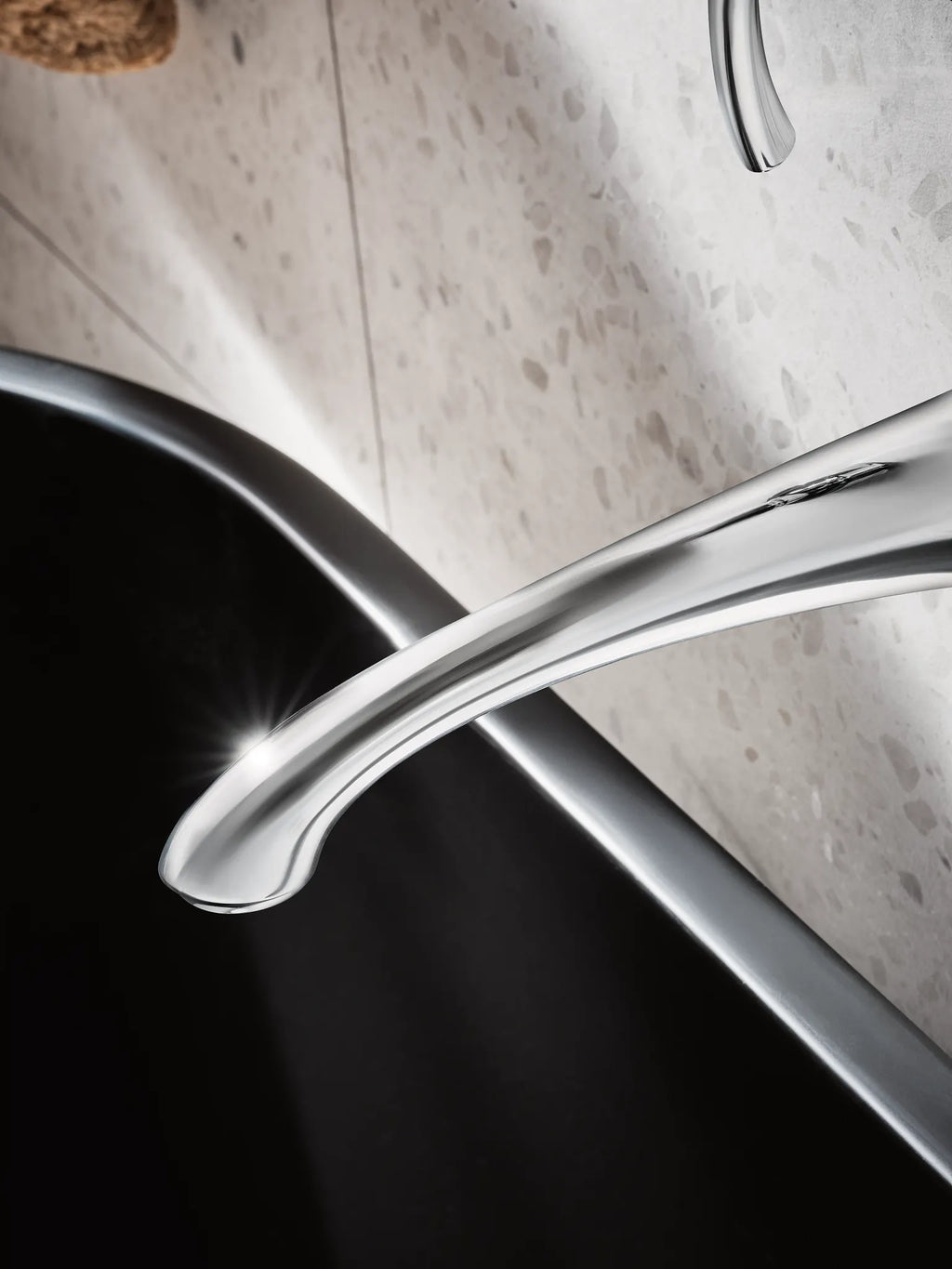 MOEN WT371 Glyde Wall Mount Tub Filler Trim - Chrome