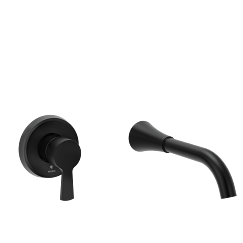 MOEN WT430BL Jase One-Handle Tub Filler - Matte Black