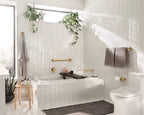 MOEN WT430BZG Jase Wall Mount Tub Filler Trim - Bronzed Gold