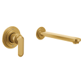 MOEN WT621BG Greenfield Wall Mount Tub Filler Trim - Brushed Gold