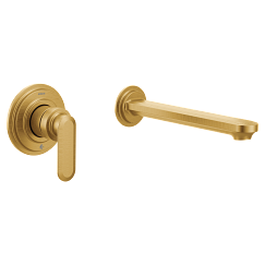 MOEN WT621BG Greenfield Wall Mount Tub Filler Trim - Brushed Gold