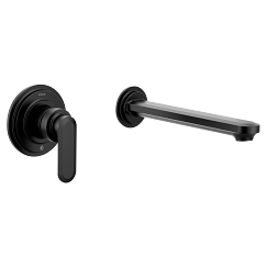 MOEN WT621BL Greenfield Wall Mount Tub Filler Trim - Matte Black