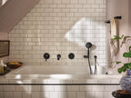 MOEN WT681BL Dartmoor Wall Mount Tub Filler Trim - Matte Black