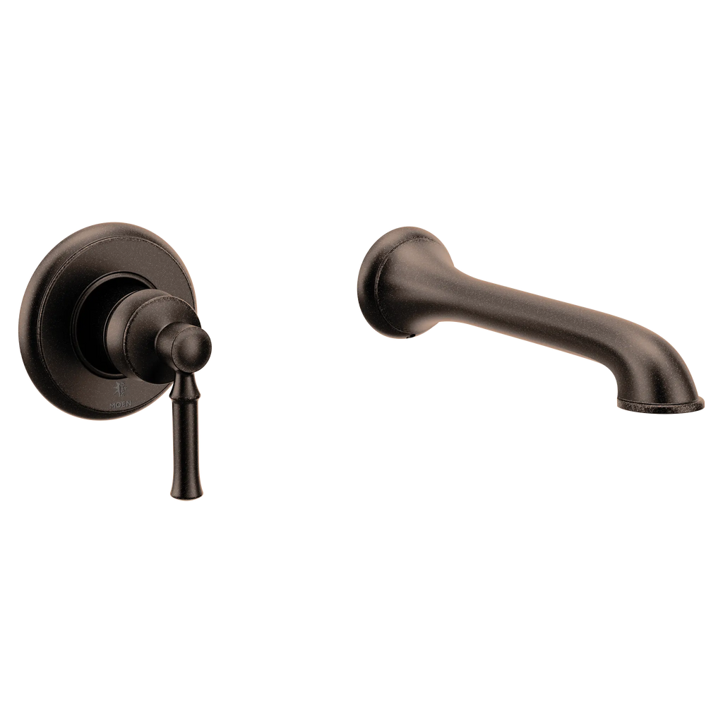 MOEN WT681ORB Dartmoor Wall Mount Tub Filler Trim - Oil Rubbed Bronze