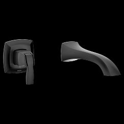 MOEN WT691BL Voss  One-Handle Tub Filler In Matte Black