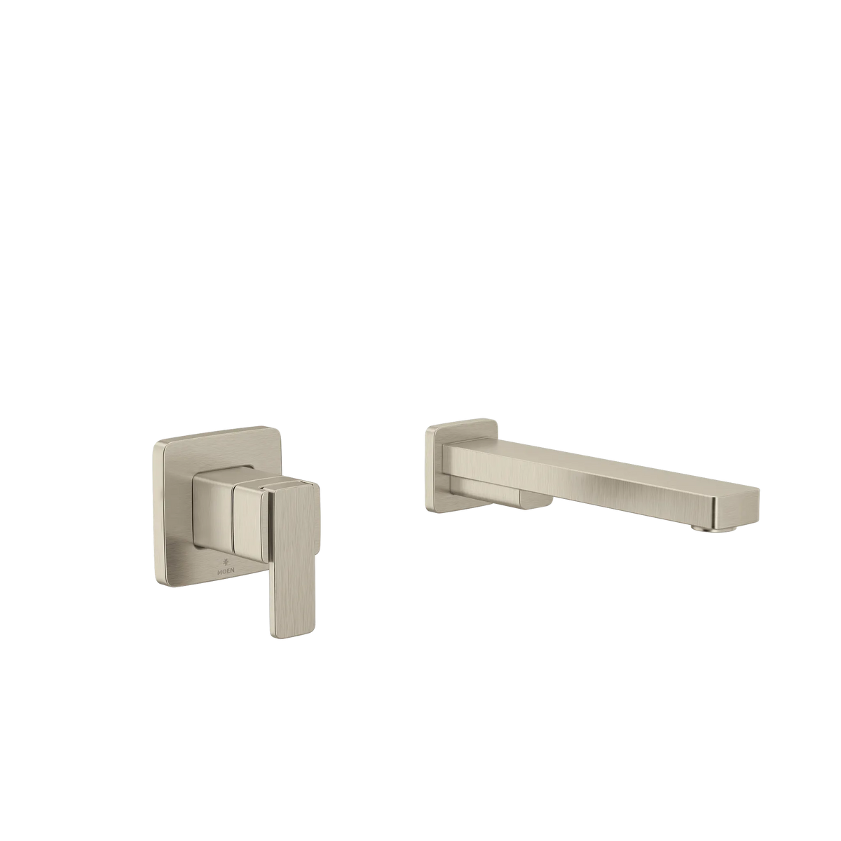 MOEN WT694BN Iver Wall Mount Tub Filler Trim - Brushed Nickel